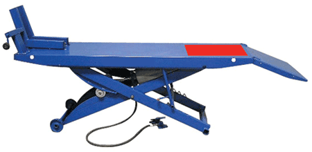 WH-1000 Motorcycle Lift with Wheel Vise